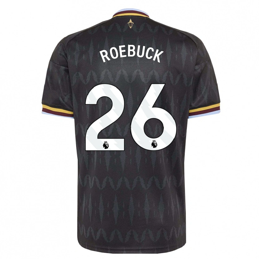 Danxen Kinder Ellie Roebuck #26 Kornblumenblau Schwarz Gelb Auswärtstrikot Trikot 2026/27 T-Shirt Schweiz