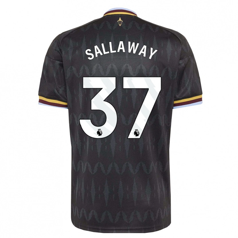 Danxen Kinder Lydia Sallaway #37 Kornblumenblau Schwarz Gelb Auswärtstrikot Trikot 2026/27 T-Shirt Schweiz