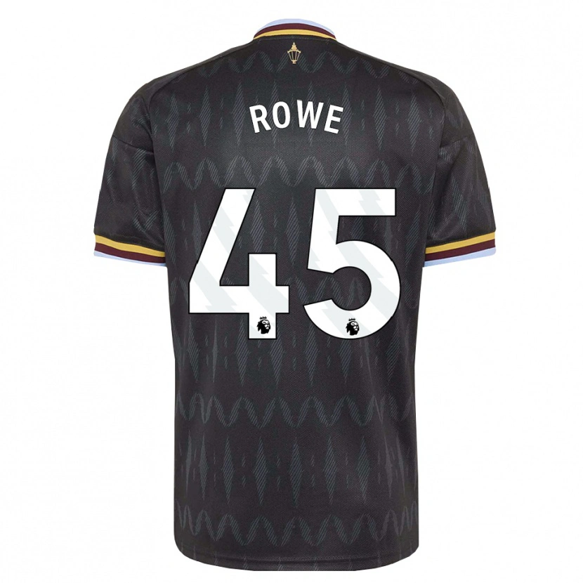 Danxen Kinder Triston Rowe #45 Kornblumenblau Schwarz Gelb Auswärtstrikot Trikot 2026/27 T-Shirt Schweiz