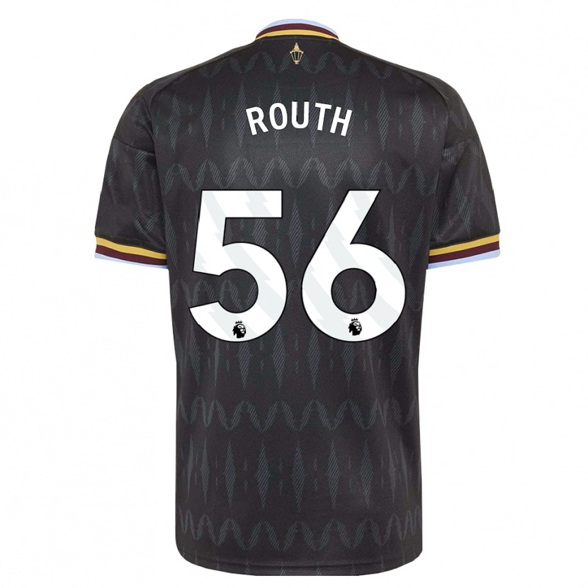 Danxen Kinder Leon Routh #56 Kornblumenblau Schwarz Gelb Auswärtstrikot Trikot 2026/27 T-Shirt Schweiz