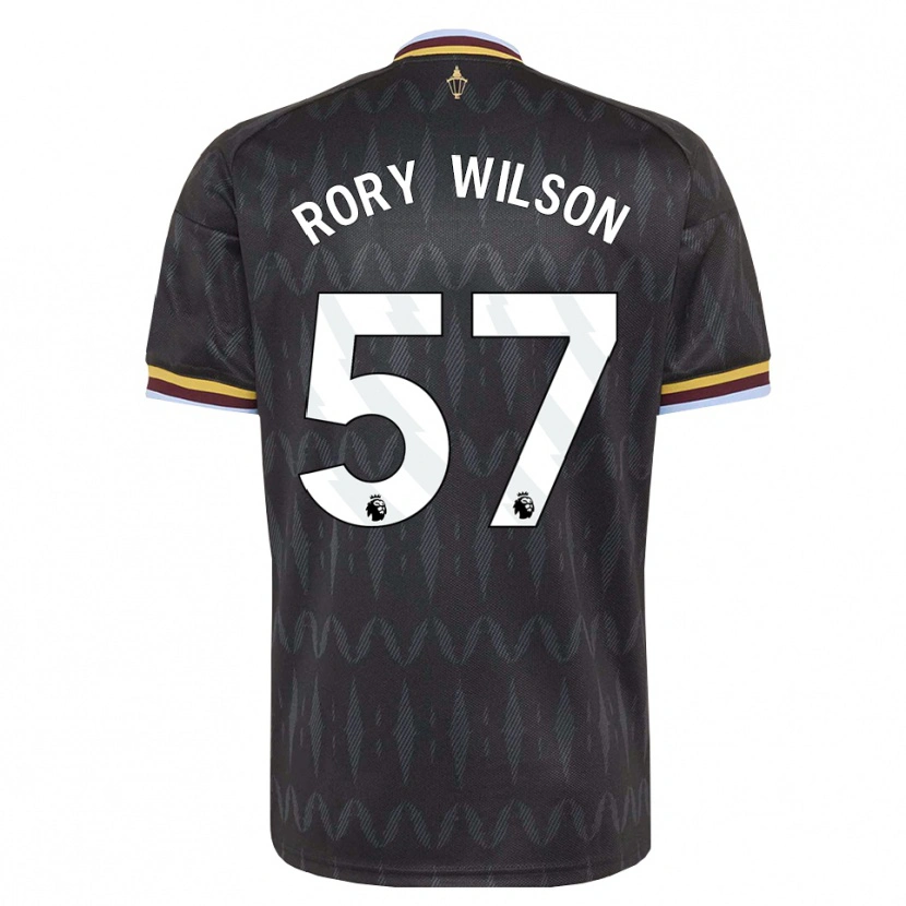 Danxen Kinder Rory Wilson #57 Kornblumenblau Schwarz Gelb Auswärtstrikot Trikot 2026/27 T-Shirt Schweiz