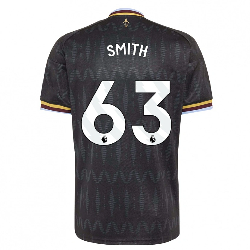 Danxen Kinder Kerr Smith #63 Kornblumenblau Schwarz Gelb Auswärtstrikot Trikot 2026/27 T-Shirt Schweiz