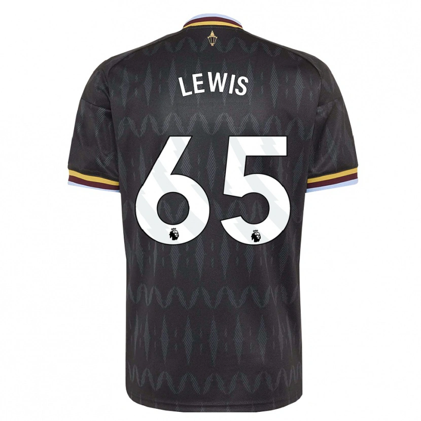 Danxen Kinder Sam Lewis #65 Kornblumenblau Schwarz Gelb Auswärtstrikot Trikot 2026/27 T-Shirt Schweiz