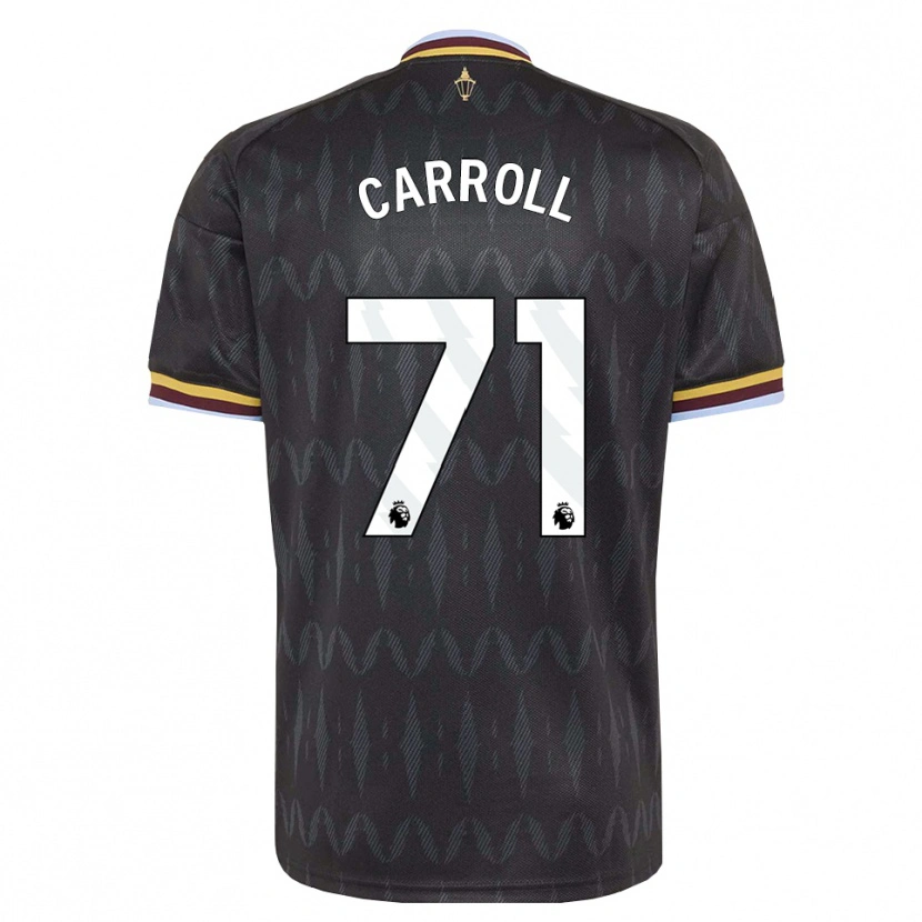 Danxen Kinder Tj Carroll #71 Kornblumenblau Schwarz Gelb Auswärtstrikot Trikot 2026/27 T-Shirt Schweiz