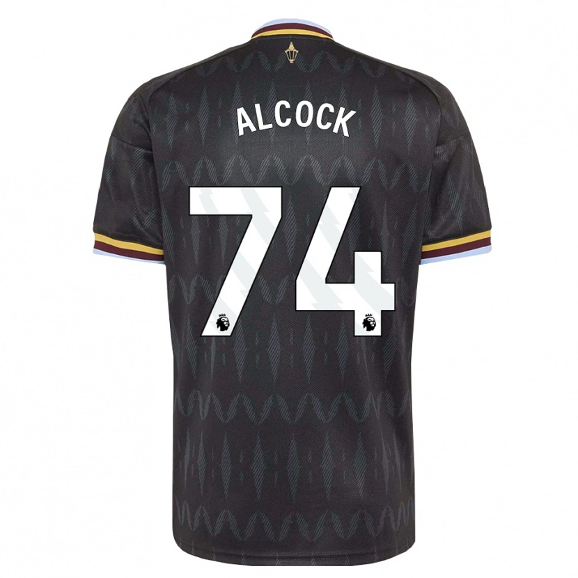 Danxen Kinder Todd Alcock #74 Kornblumenblau Schwarz Gelb Auswärtstrikot Trikot 2026/27 T-Shirt Schweiz