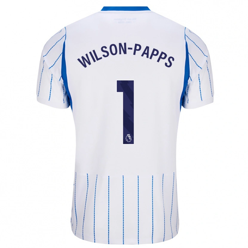 Danxen Kinder Charlie Wilson-Papps #1 Himmelblau Weiß Auswärtstrikot Trikot 2026/27 T-Shirt Schweiz
