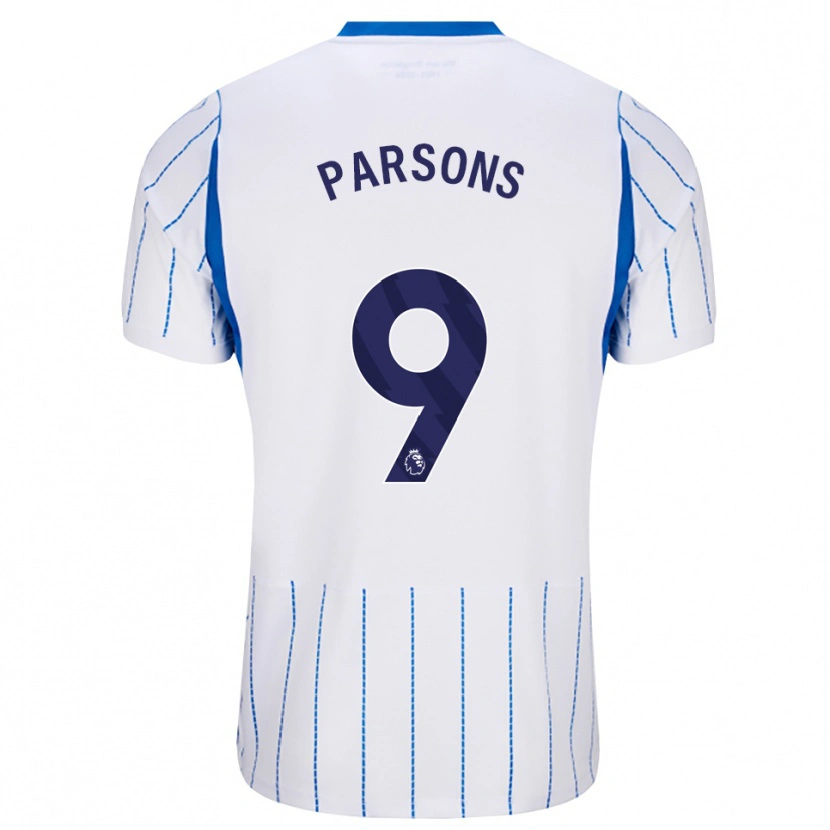Danxen Kinder Jacob Parsons #9 Himmelblau Weiß Auswärtstrikot Trikot 2026/27 T-Shirt Schweiz
