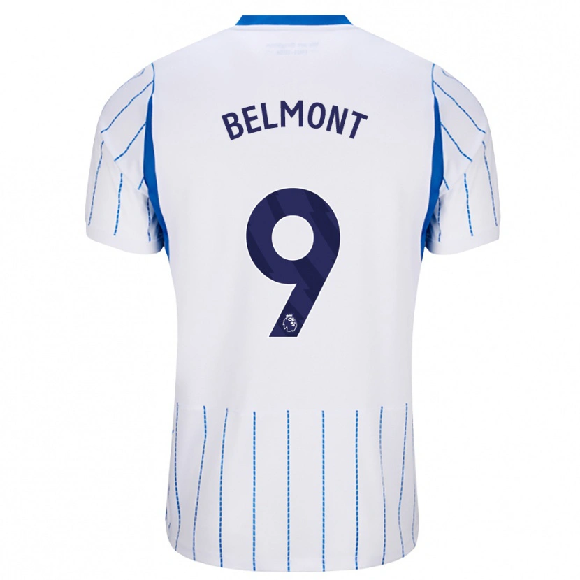 Danxen Kinder Joe Belmont #9 Himmelblau Weiß Auswärtstrikot Trikot 2026/27 T-Shirt Schweiz