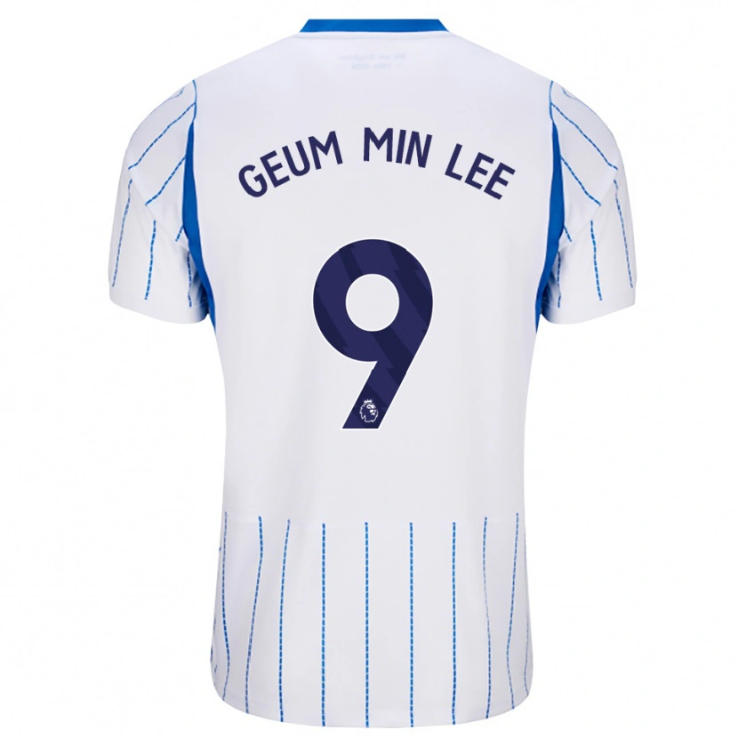 Danxen Kinder Lee Geum-Min #9 Himmelblau Weiß Auswärtstrikot Trikot 2026/27 T-Shirt Schweiz