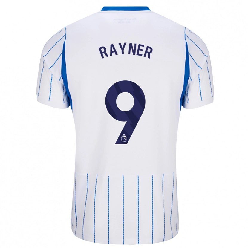 Danxen Kinder Rebecca Rayner #9 Himmelblau Weiß Auswärtstrikot Trikot 2026/27 T-Shirt Schweiz