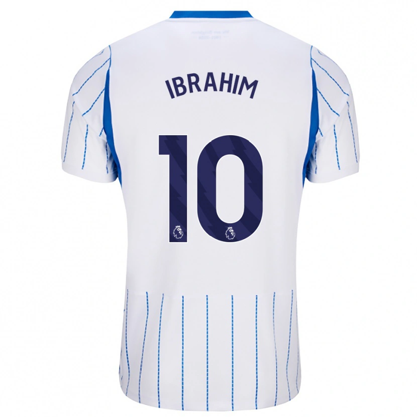 Danxen Kinder Younes Ibrahim #10 Himmelblau Weiß Auswärtstrikot Trikot 2026/27 T-Shirt Schweiz