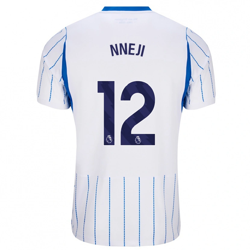 Danxen Kinder Daniel Nneji #12 Himmelblau Weiß Auswärtstrikot Trikot 2026/27 T-Shirt Schweiz