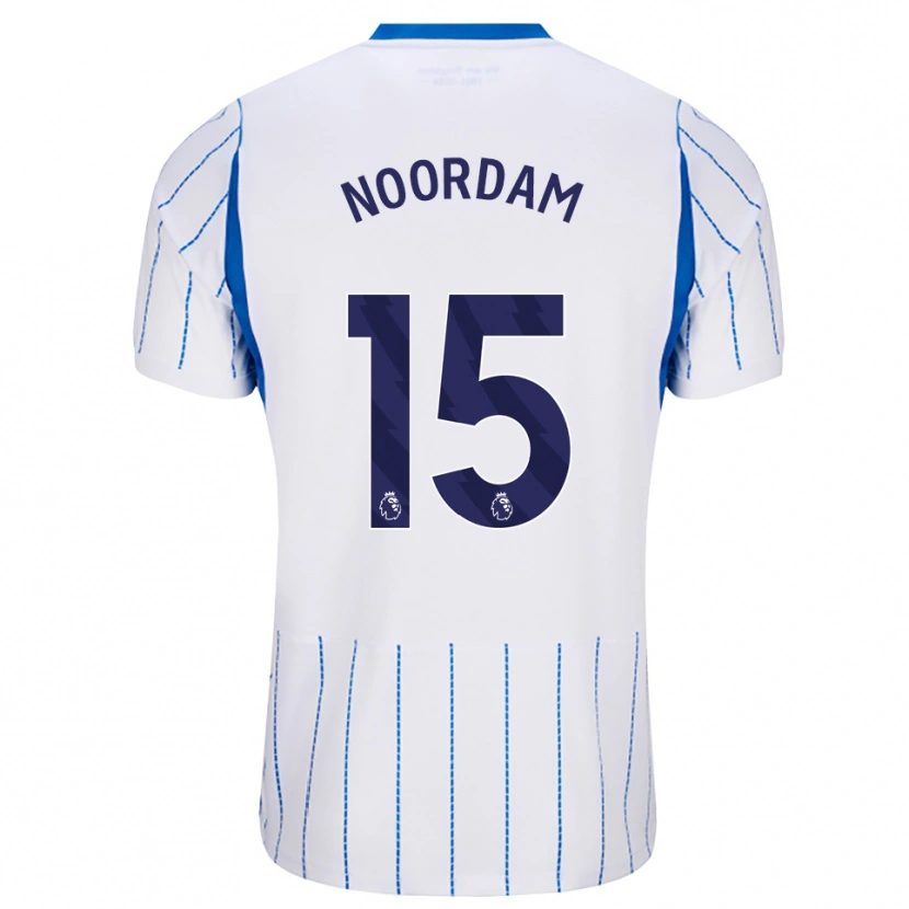 Danxen Kinder Nadine Noordam #15 Himmelblau Weiß Auswärtstrikot Trikot 2026/27 T-Shirt Schweiz