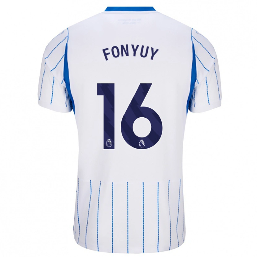 Danxen Kinder Aedan Fonyuy #16 Himmelblau Weiß Auswärtstrikot Trikot 2026/27 T-Shirt Schweiz
