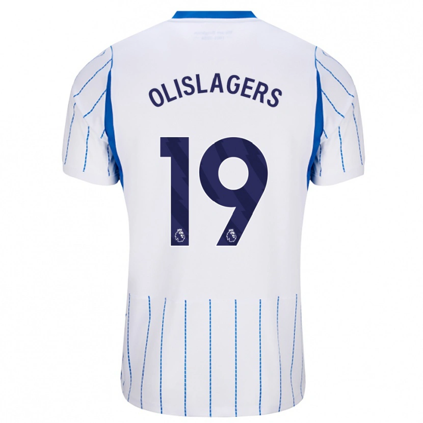 Danxen Kinder Marisa Olislagers #19 Himmelblau Weiß Auswärtstrikot Trikot 2026/27 T-Shirt Schweiz