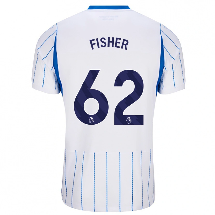 Danxen Kinder Hugo Fisher #62 Himmelblau Weiß Auswärtstrikot Trikot 2026/27 T-Shirt Schweiz
