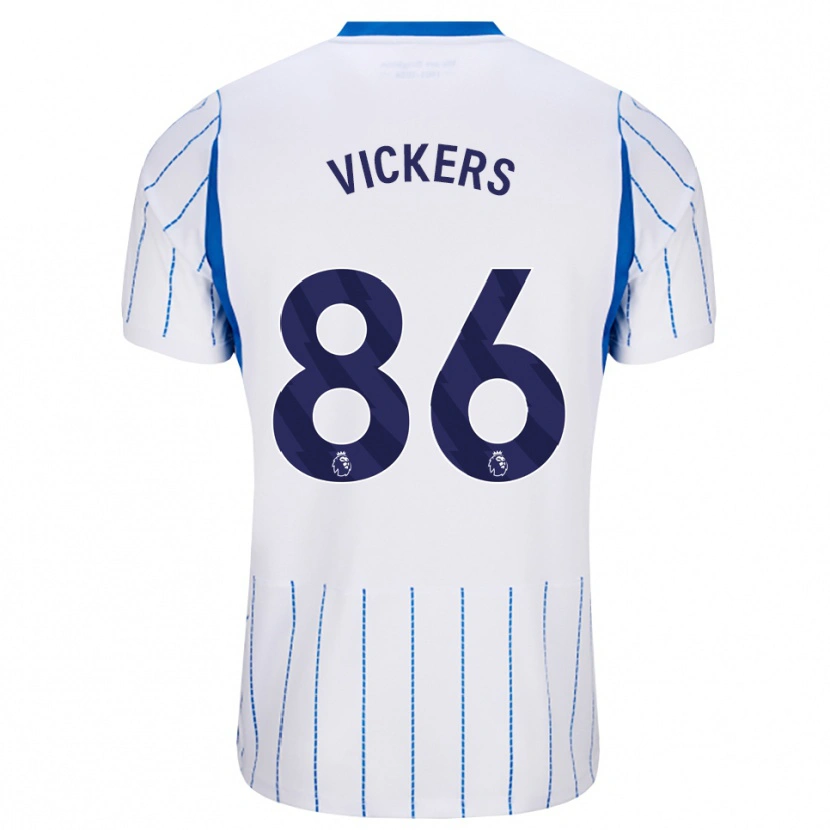 Danxen Kinder Jacob Vickers #86 Himmelblau Weiß Auswärtstrikot Trikot 2026/27 T-Shirt Schweiz