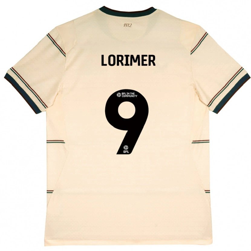 Danxen Kinder Archie Lorimer #9 Beige Burgund Auswärtstrikot Trikot 2026/27 T-Shirt Schweiz