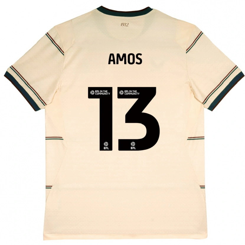 Danxen Kinder Ben Amos #13 Beige Burgund Auswärtstrikot Trikot 2026/27 T-Shirt Schweiz