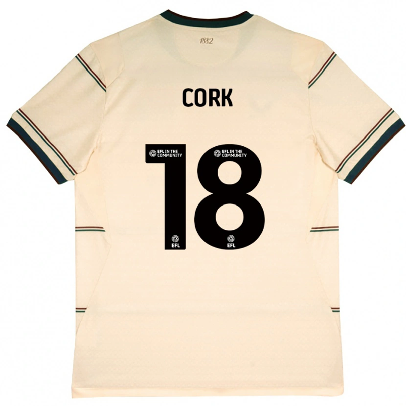Danxen Kinder Jack Cork #18 Beige Burgund Auswärtstrikot Trikot 2026/27 T-Shirt Schweiz