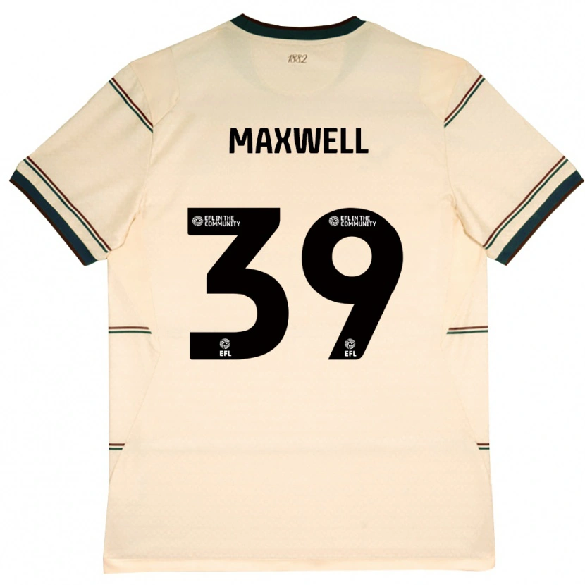 Danxen Kinder Danielle Maxwell #39 Beige Burgund Auswärtstrikot Trikot 2026/27 T-Shirt Schweiz