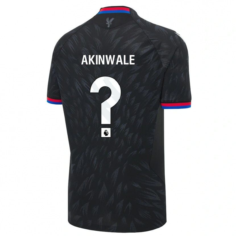 Danxen Kinder Victor Akinwale #0 Schwarz Blau Rot Auswärtstrikot Trikot 2026/27 T-Shirt Schweiz