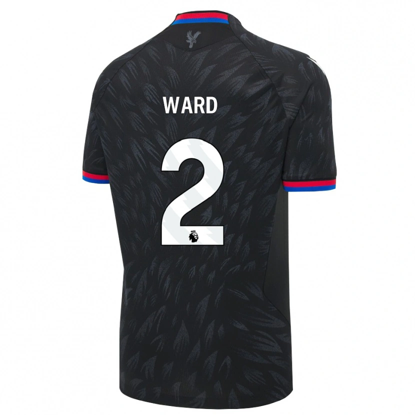 Danxen Kinder Joel Ward #2 Schwarz Blau Rot Auswärtstrikot Trikot 2026/27 T-Shirt Schweiz