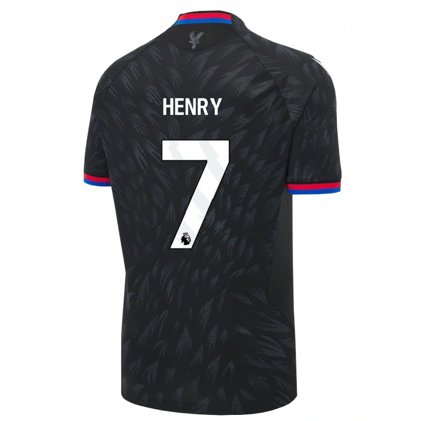 Danxen Kinder Zack Henry #7 Schwarz Blau Rot Auswärtstrikot Trikot 2026/27 T-Shirt Schweiz