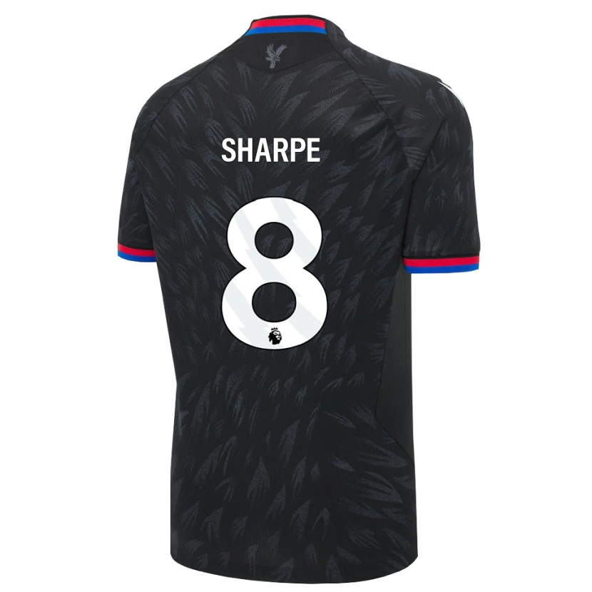 Danxen Kinder Molly-Mae Sharpe #8 Schwarz Blau Rot Auswärtstrikot Trikot 2026/27 T-Shirt Schweiz