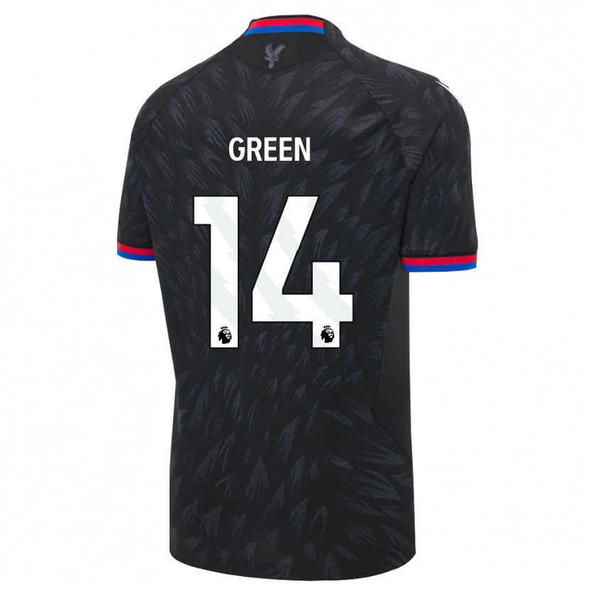 Danxen Kinder Josie Green #14 Schwarz Blau Rot Auswärtstrikot Trikot 2026/27 T-Shirt Schweiz