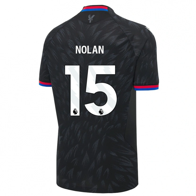 Danxen Kinder Hayley Nolan #15 Schwarz Blau Rot Auswärtstrikot Trikot 2026/27 T-Shirt Schweiz
