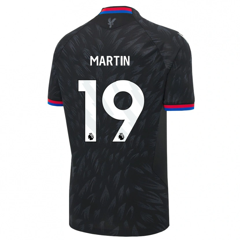 Danxen Kinder Donte Martin #19 Schwarz Blau Rot Auswärtstrikot Trikot 2026/27 T-Shirt Schweiz