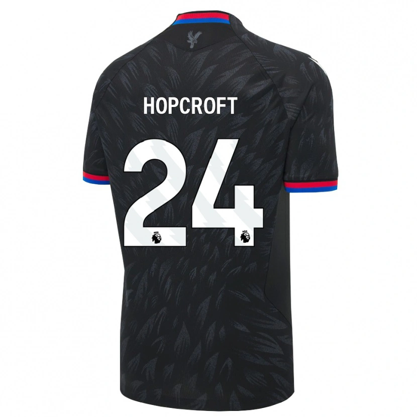 Danxen Kinder Shanade Hopcroft #24 Schwarz Blau Rot Auswärtstrikot Trikot 2026/27 T-Shirt Schweiz
