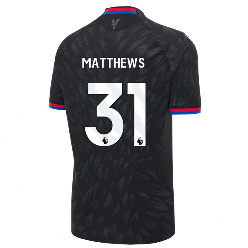 Danxen Kinder Remi Matthews #31 Schwarz Blau Rot Auswärtstrikot Trikot 2026/27 T-Shirt Schweiz