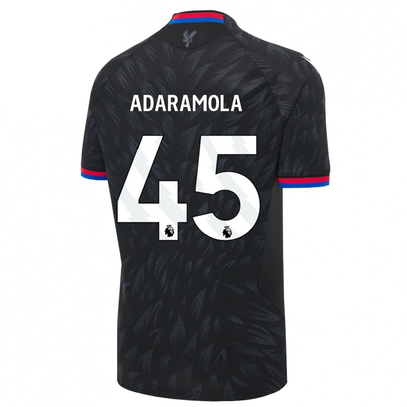 Danxen Kinder Tayo Adaramola #45 Schwarz Blau Rot Auswärtstrikot Trikot 2026/27 T-Shirt Schweiz
