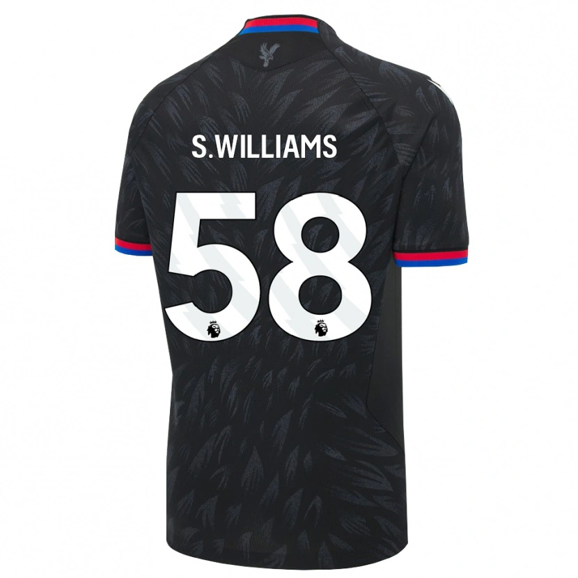 Danxen Kinder Seb Williams #58 Schwarz Blau Rot Auswärtstrikot Trikot 2026/27 T-Shirt Schweiz