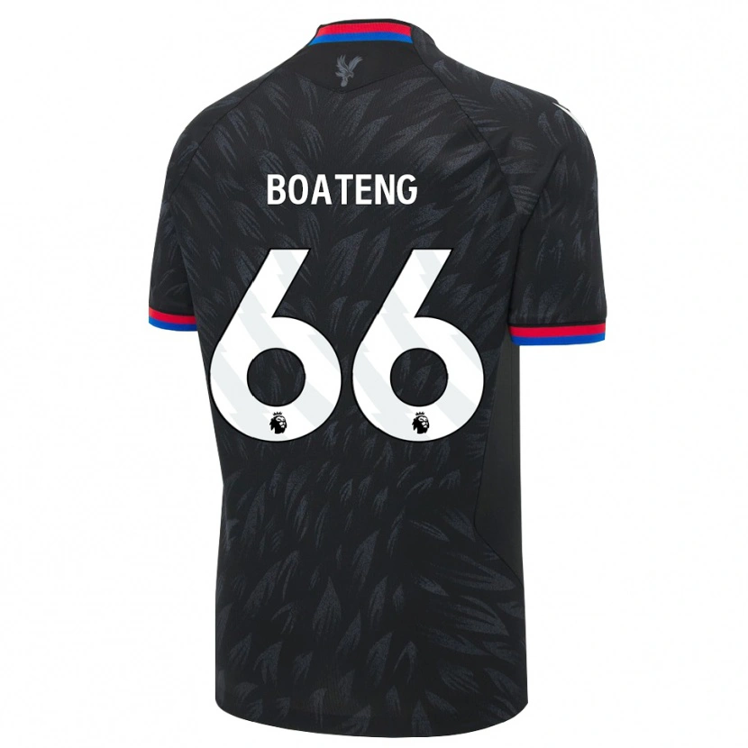 Danxen Kinder David Boateng #66 Schwarz Blau Rot Auswärtstrikot Trikot 2026/27 T-Shirt Schweiz