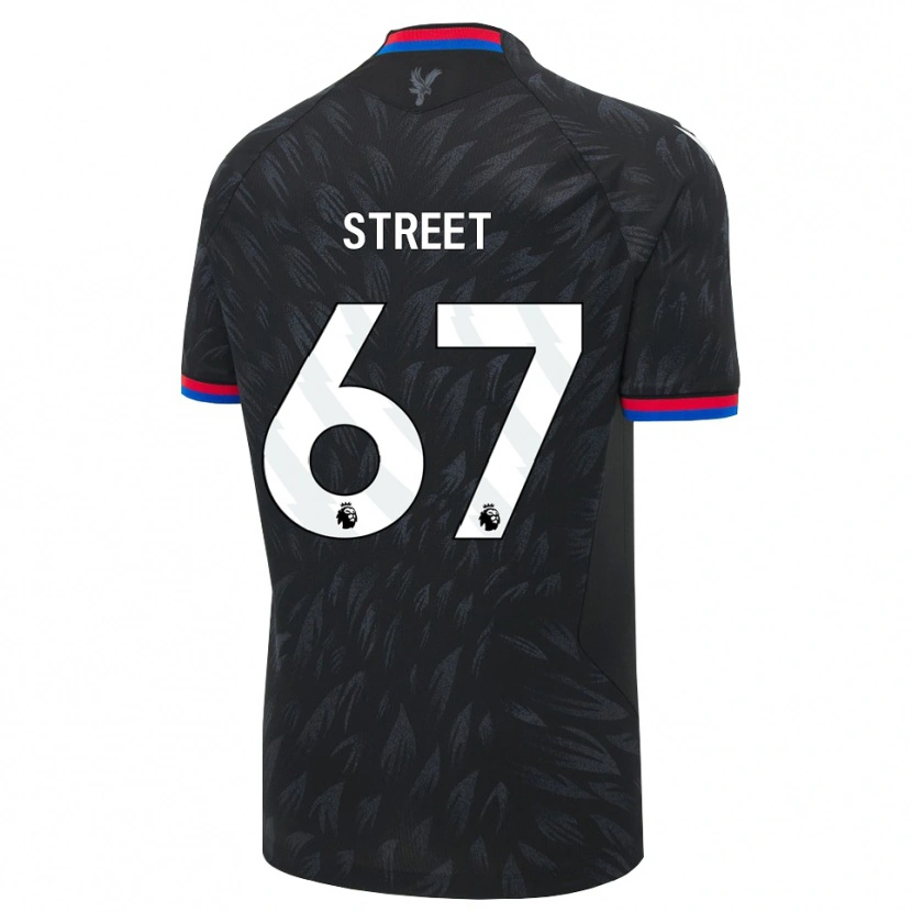 Danxen Kinder Rob Street #67 Schwarz Blau Rot Auswärtstrikot Trikot 2026/27 T-Shirt Schweiz