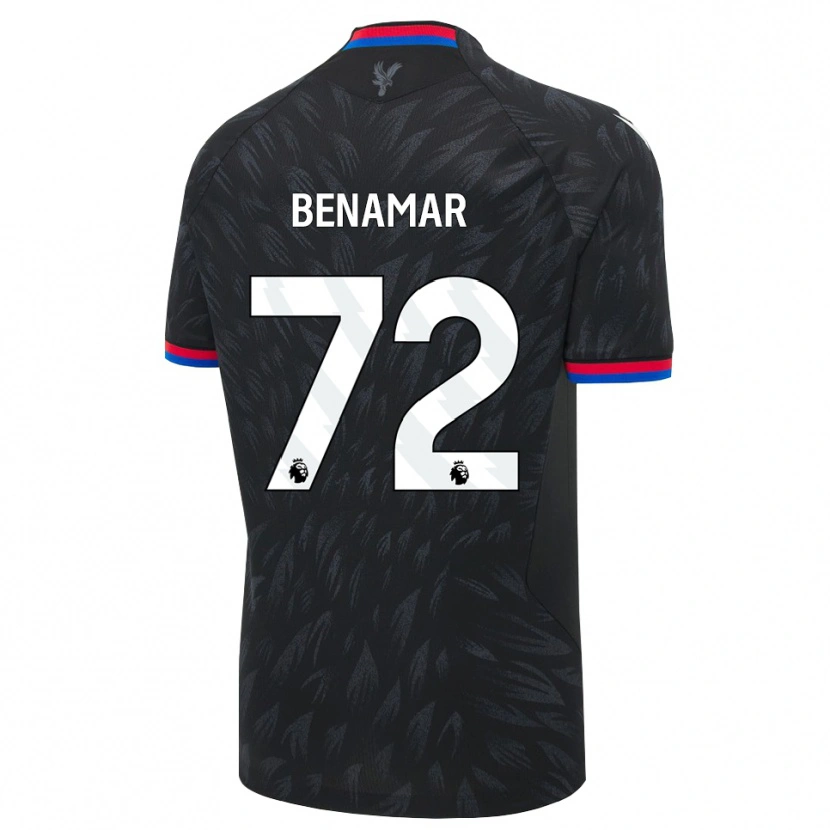 Danxen Kinder Dean Benamar #72 Schwarz Blau Rot Auswärtstrikot Trikot 2026/27 T-Shirt Schweiz
