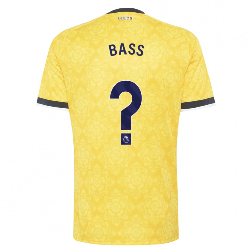 Danxen Kinder Rebekah Bass #0 Gelb Weiß Schwarz Auswärtstrikot Trikot 2026/27 T-Shirt Schweiz