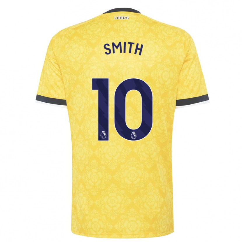 Danxen Kinder Kathryn Smith #10 Gelb Weiß Schwarz Auswärtstrikot Trikot 2026/27 T-Shirt Schweiz