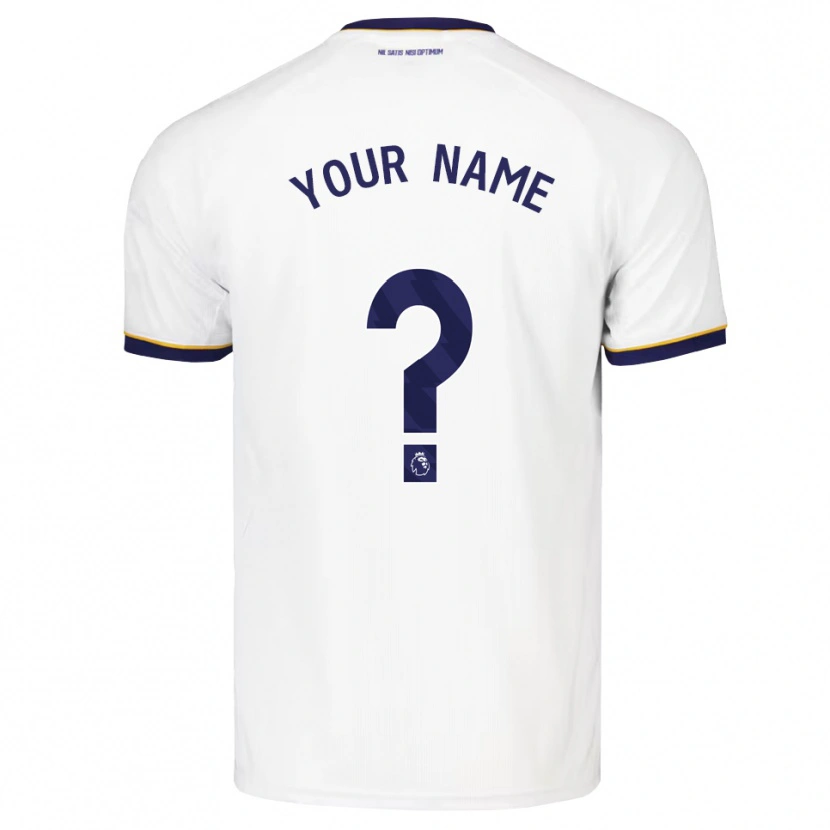 Danxen Kinder Ihren Namen #0 Mitternachtsblau Weiß Gelb Auswärtstrikot Trikot 2026/27 T-Shirt Schweiz