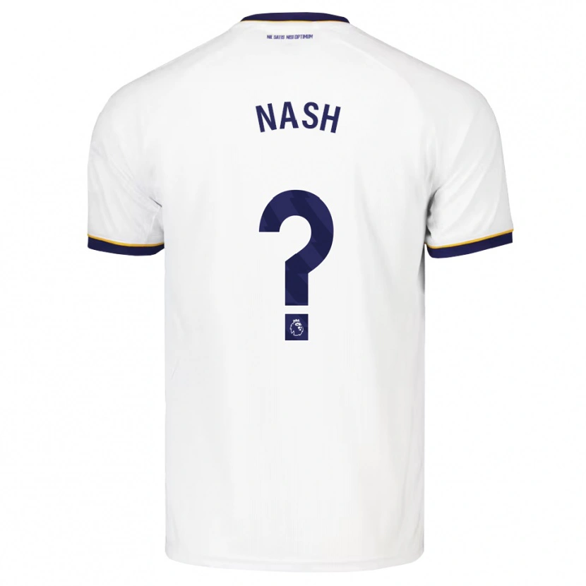 Danxen Kinder Patrick Nash #0 Mitternachtsblau Weiß Gelb Auswärtstrikot Trikot 2026/27 T-Shirt Schweiz