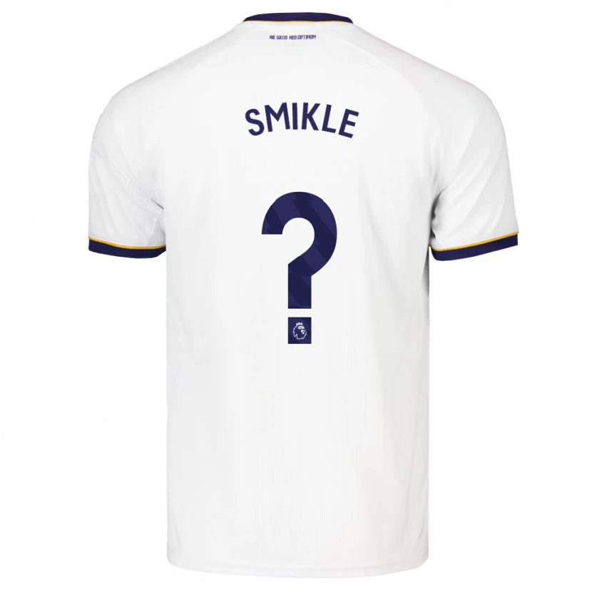 Danxen Kinder Troy Smikle #0 Mitternachtsblau Weiß Gelb Auswärtstrikot Trikot 2026/27 T-Shirt Schweiz