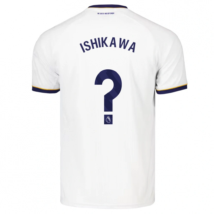 Danxen Kinder Rion Ishikawa #0 Mitternachtsblau Weiß Gelb Auswärtstrikot Trikot 2026/27 T-Shirt Schweiz