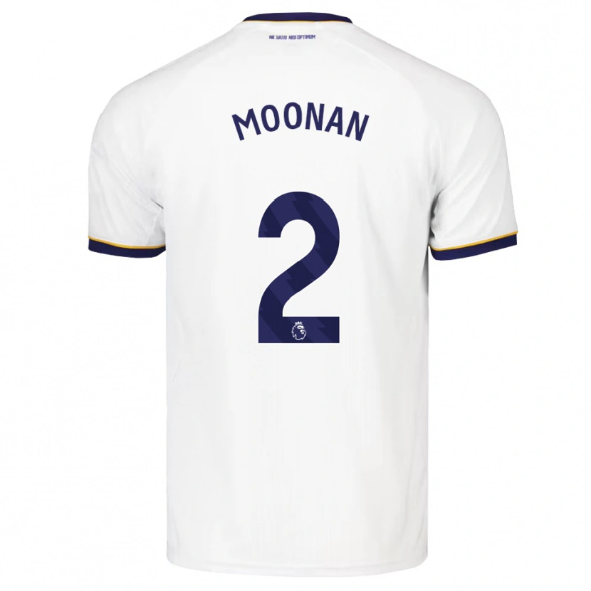 Danxen Kinder Bradley Moonan #2 Mitternachtsblau Weiß Gelb Auswärtstrikot Trikot 2026/27 T-Shirt Schweiz