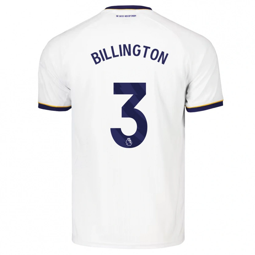 Danxen Kinder Harvey Billington #3 Mitternachtsblau Weiß Gelb Auswärtstrikot Trikot 2026/27 T-Shirt Schweiz