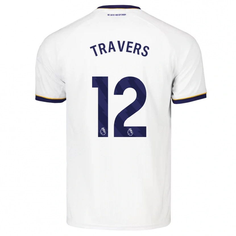 Danxen Kinder Mark Travers #12 Mitternachtsblau Weiß Gelb Auswärtstrikot Trikot 2026/27 T-Shirt Schweiz