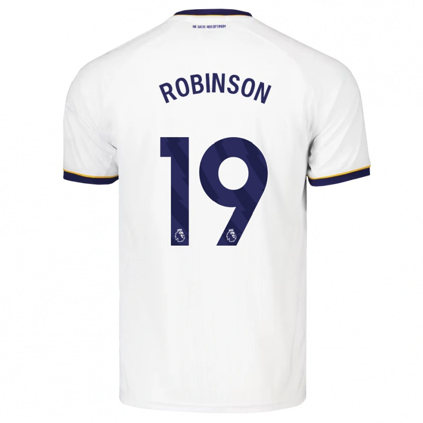 Danxen Kinder Katie Robinson #19 Mitternachtsblau Weiß Gelb Auswärtstrikot Trikot 2026/27 T-Shirt Schweiz
