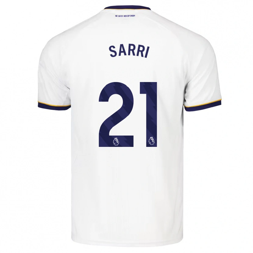 Danxen Kinder Veatriki Sarri #21 Mitternachtsblau Weiß Gelb Auswärtstrikot Trikot 2026/27 T-Shirt Schweiz